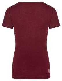 Kilpi GAROVE-W tmavě červené dámské funkční tričko