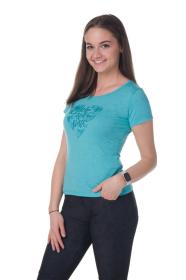 Kilpi GAROVE-W tyrkysové dámské funkční tričko