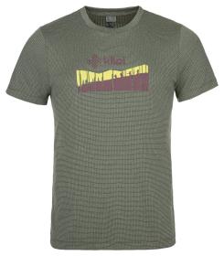 Kilpi GIACINTO-M khaki pánské outdoorové triko