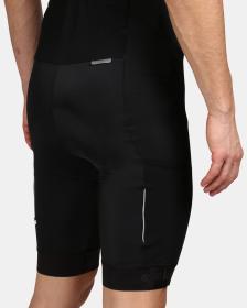 KILPI GURRAFO-M Čierne pánske cyklistické šortky