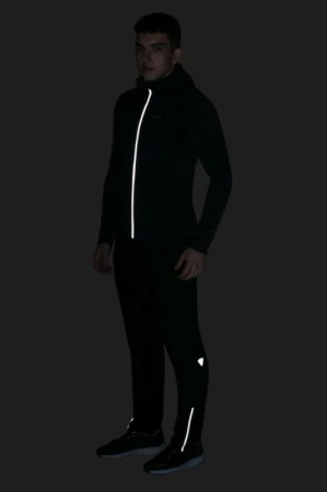 Kilpi HADSON-U tmavě šedá pánská sportovní mikina
