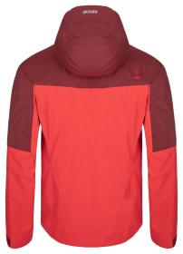 KILPI HASTAR-M Červená pánská outdoorová bunda