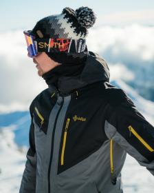 KILPI HASTAR-M Sivá pánska membránová bunda