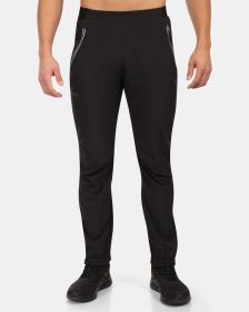 KILPI HEYES-M Černé pánské běžecké kalhoty KILPI HEYES-M Černé pánské běžecké kalhoty