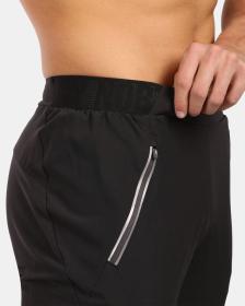 KILPI HEYES-M Čierne pánske bežecké nohavice