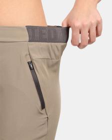 KILPI HEYES-W Khaki dámské běžecké kalhoty