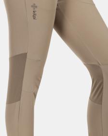 KILPI HEYES-W Khaki dámské běžecké kalhoty