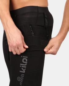 Kilpi Hixon-M BLK Černé pánské cyklistické kraťasy