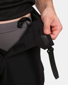 KILPI HIXON-M Černé pánské cyklistické kraťasy