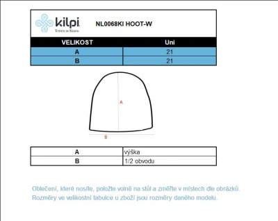 Kilpi HOOT-W bílá UNI