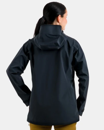 KILPI HORIZON-W Černá dámská outdoorová bunda