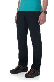 Kilpi HOSIO-M čierne pánske outdoorové nohavice