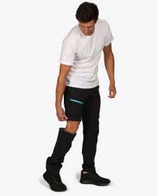 KILPI HOSIO-M Čierne pánske outdoorové odepínacie nohavice