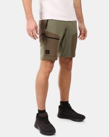 KILPI HOSIO-M Khaki pánské outdoorové odepínací kalhoty