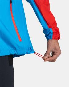 KILPI HURRICANE-M Červená pánská outdoorová bunda