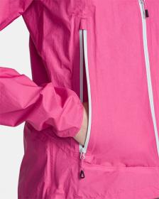 KILPI HURRICANE-W Růžová dámská nepromokavá membránová bunda