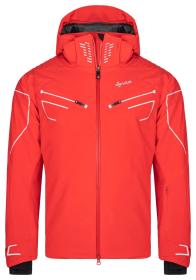 KILPI HYDER-M Červená pánská lyžařská bunda