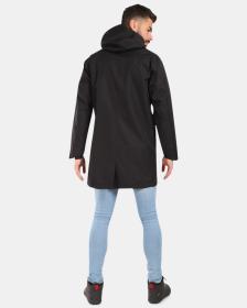 KILPI IVAR-M Černý pánský nepromokavý kabát