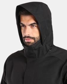 KILPI IVAR-M Černý pánský nepromokavý kabát