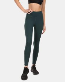 KILPI JAMILY-W Tmavě zelené dámské sportovní legíny KILPI JAMILY-W Tmavě zelené dámské sportovní legíny