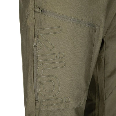 Kilpi JASPER-M Tmavě zelené outdoor kalhoty