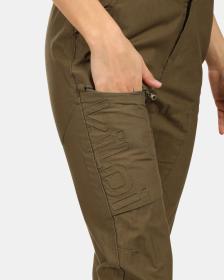 Kilpi JASPER-W Hnědé dámské outdoorové kalhoty