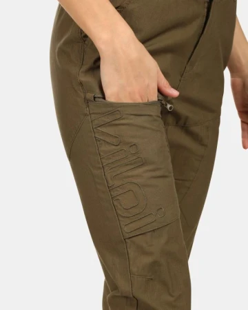 Kilpi JASPER-W Hnědé dámské outdoorové kalhoty
