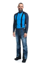 Kilpi JEANSO-M tmavě modré pánské lyžařské kalhoty