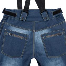 KILPI JEANSO-M Tmavě modré pánské lyžařské kalhoty