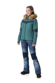 KILPI JEANSO-W modré dámské lyžařské kalhoty