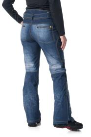 KILPI JEANSO-W modré dámské lyžařské kalhoty