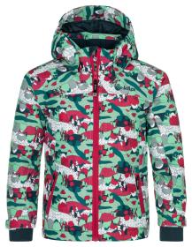 Kilpi JENOVA-JG tyrkysová dětská lyžařská bunda