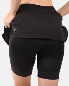 KILPI JOLA-W Černá cyklistická sukně