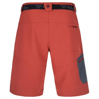 Kilpi JOSEPH-M tmavě červené outdoor kraťasy