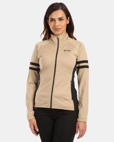 KILPI JUNIE-W Béžová dámská mikina KILPI JUNIE-W Béžová dámská mikina