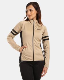 KILPI JUNIE-W Béžová dámska mikina