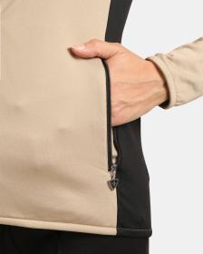 KILPI JUNIE-W Béžová dámska mikina