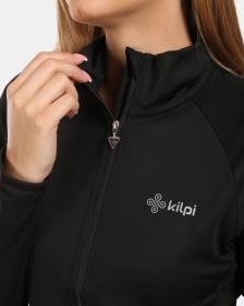 KILPI JUNIE-W Černá dámská fleecová mikina
