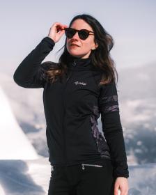 KILPI JUNIE-W Čierna dámska mikina