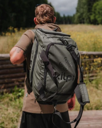 KILPI KATMAI 35-U Khaki unisex fitness taška