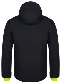 KILPI KILLY-M Čierna pánska lyžiarska bunda