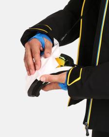 KILPI KILLY-M Čierna pánska lyžiarska bunda