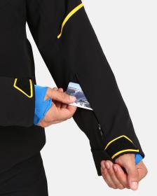 KILPI KILLY-M Čierna pánska lyžiarska bunda