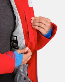 KILPI KILLY-M Červená pánska lyžiarska bunda