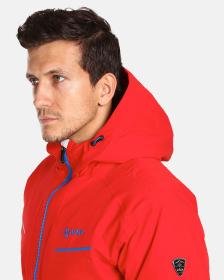 KILPI KILLY-M Červená pánska lyžiarska bunda