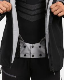 KILPI KILLYAN-M Čierna pánska lyžiarska bunda