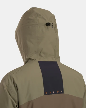 KILPI KILLYAN-M Khaki pánská lyžařská bunda