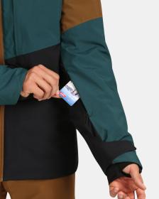 KILPI KILLYAN-M Tmavě zelená pánská lyžařská bunda