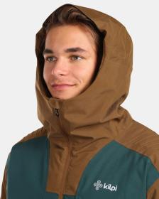 KILPI KILLYAN-M Tmavě zelená pánská lyžařská bunda