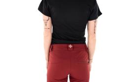 Kilpi LAGO-W tmavě červené dámské outdoorové kalhoty